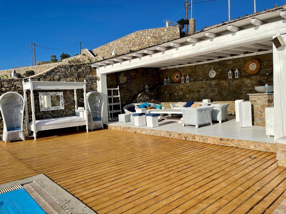 Salty Ble Villa Agios Ioannis Diakoftis Exterior foto