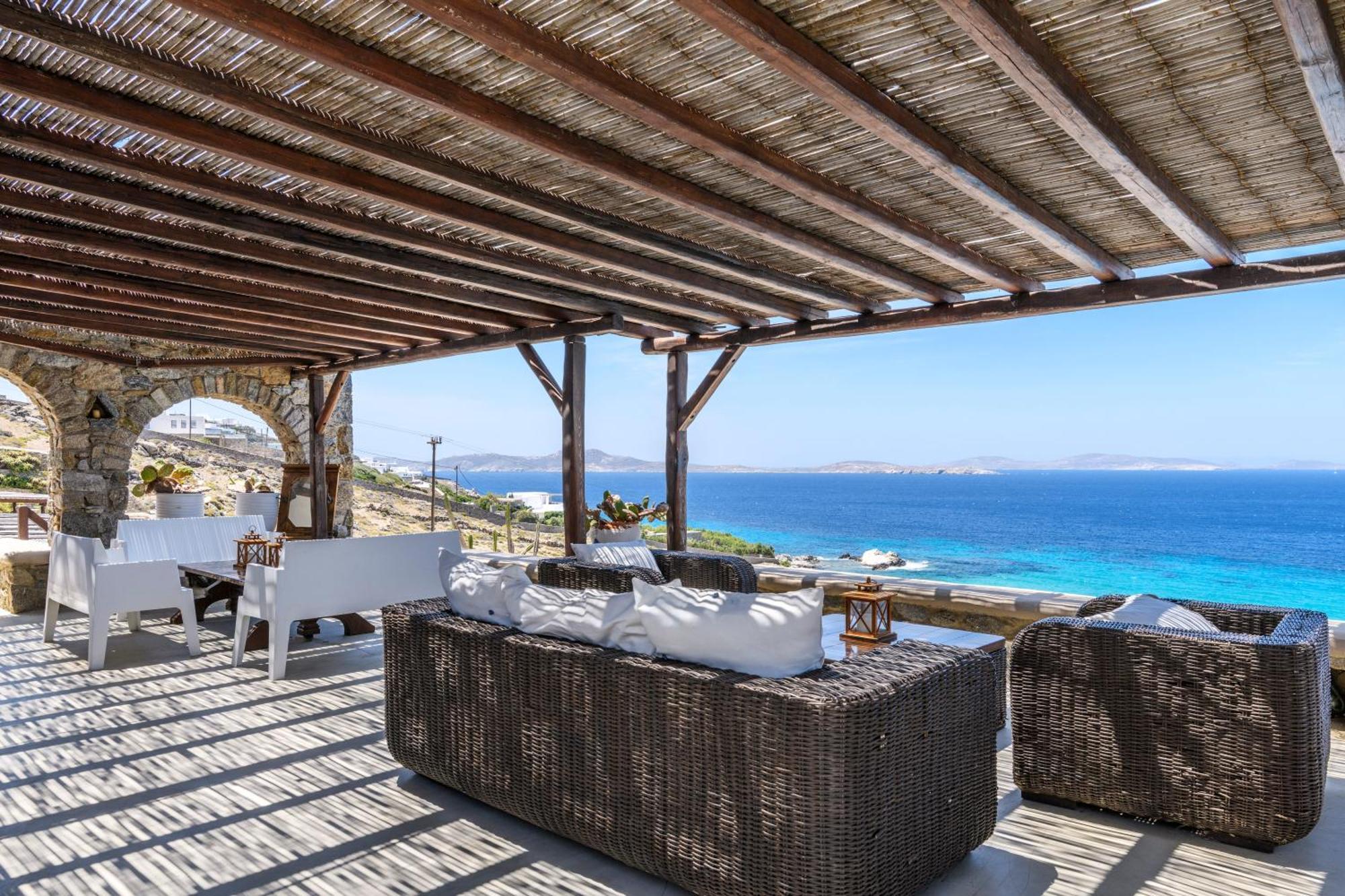 Salty Ble Villa Agios Ioannis Diakoftis Exterior foto